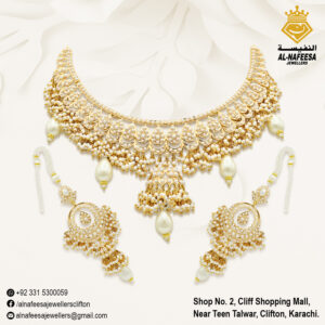 Bridal Set With Full Pearl